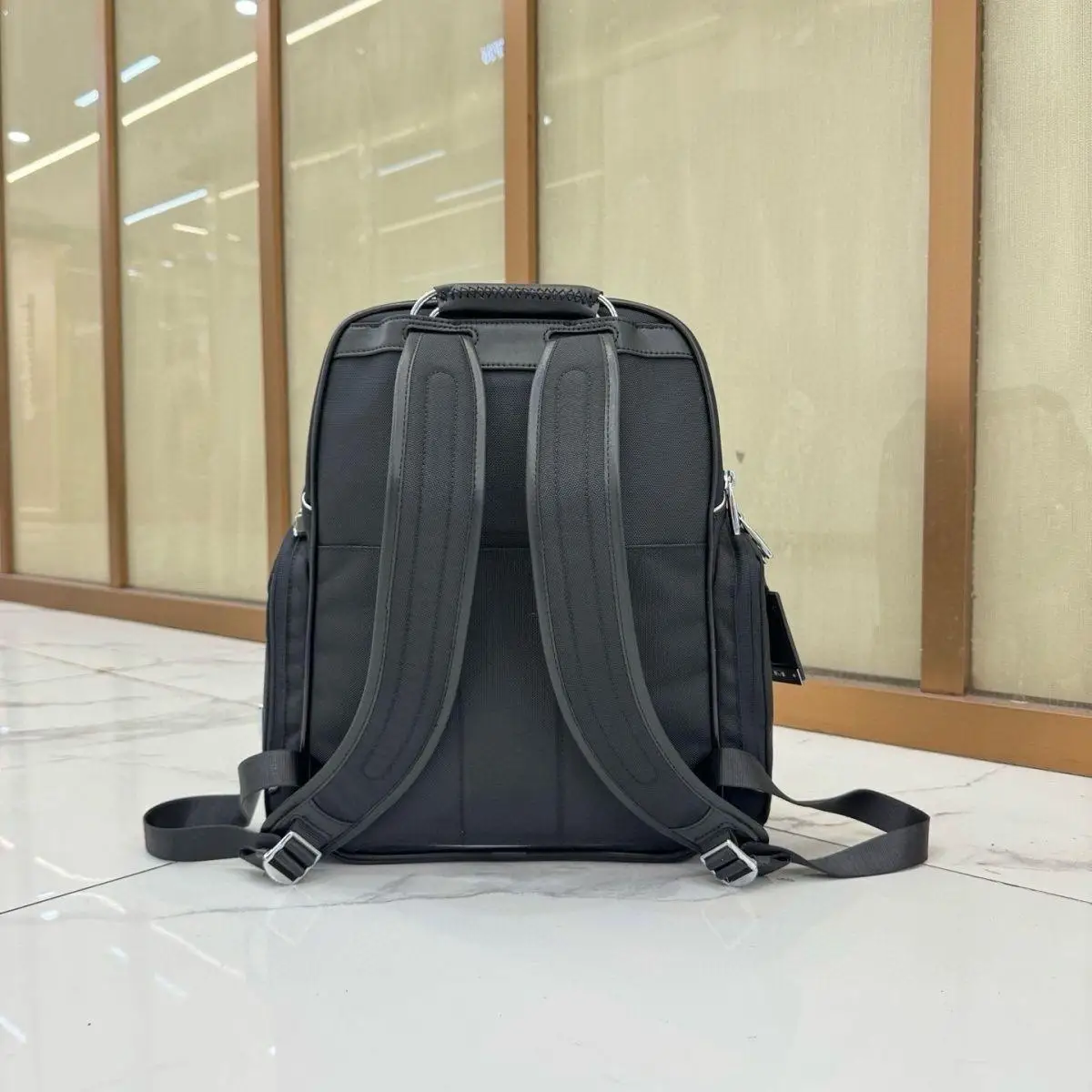 Men's Streamlined Business Backpack, Stylish Unisex School Bag 25503011