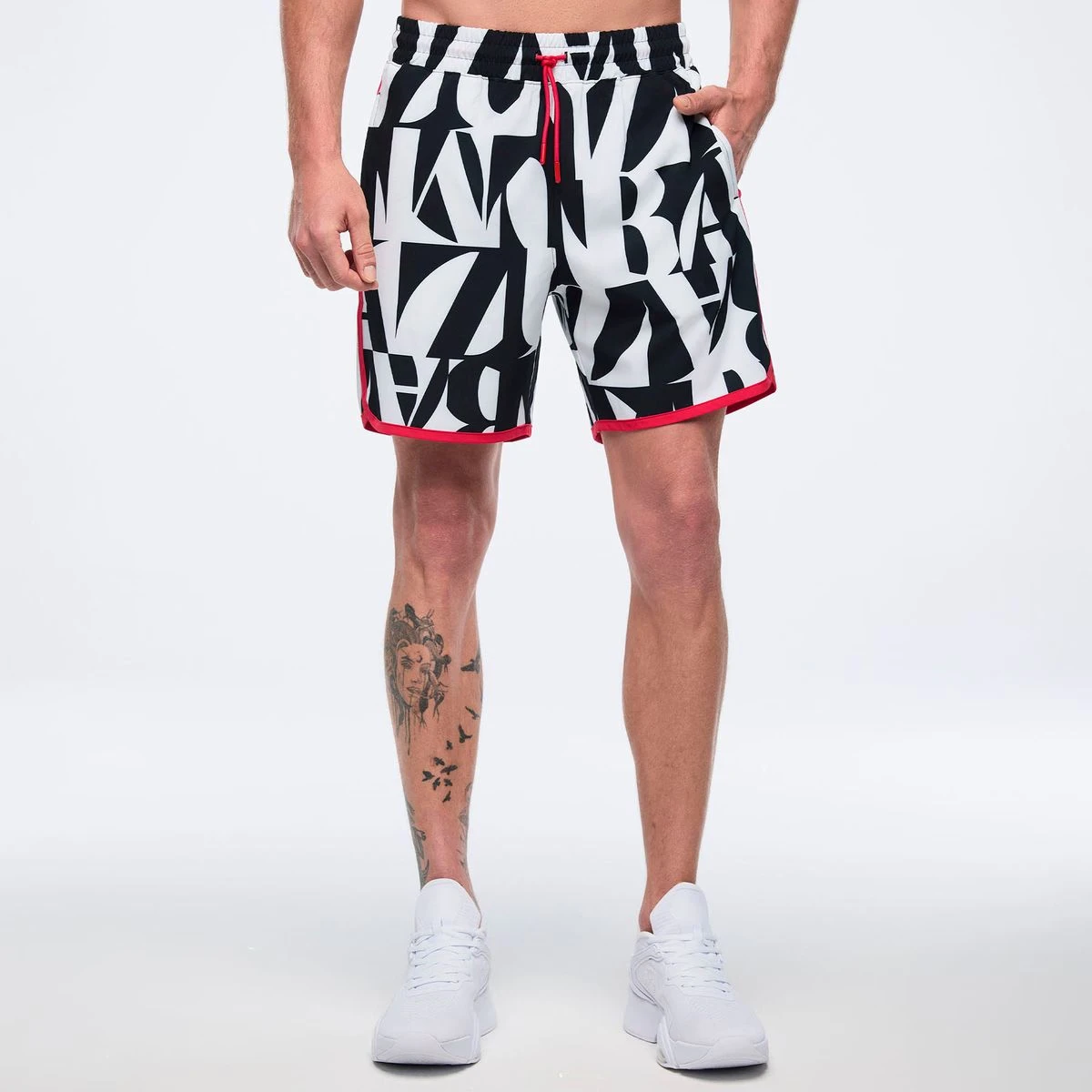 2026 Summer New Men's Tropical Leaf 3D Print Athletic Shorts Y2K Super Fast Drying Pants Suitable for Daily and Training Wear