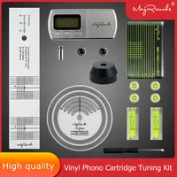 Adaptador de calibración de pastilla útil de alta calidad, 45 RPM, dinámica Digital LCD, tocadiscos, lápiz óptico, Kit de sintonización de cartucho Phono de vinilo