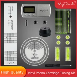 Calibrazione Pickup utile di alta qualità adattatore 45 giri/min LCD dinamometro digitale giradischi stilo vinile Kit di sintonizzazione cartuccia Phono