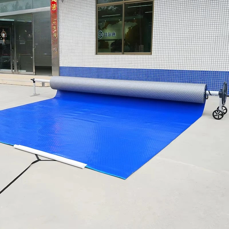 H500 Stainless Steel Aluminum Alloy Pool Cover Roller Durable Solar Blanket Roller for Above Ground Pool Cover Accessories