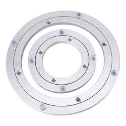 4/6/8/10/Inches Heavy Duty Aluminium Alloy Rotating Bearing Plate Turntable Round Dining Table Bearing Table Turntable