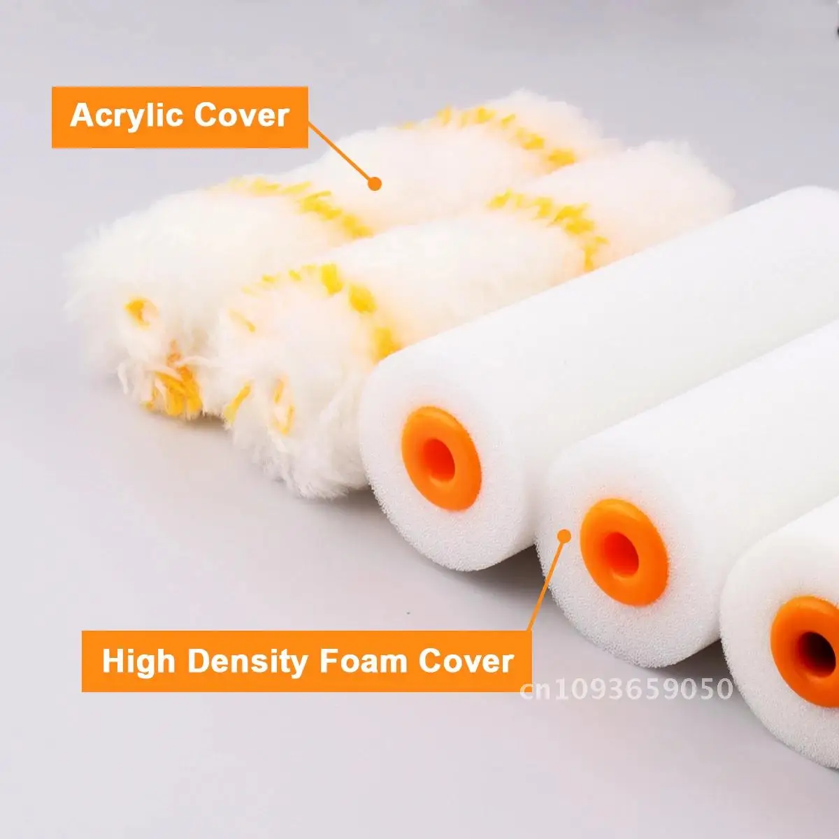 4/6 inch Paint Roller Kit Foam anti-drip Acrylic Paint Roller & Kit House With Kit For Roller DIY Tool Tray Use Paint Craft