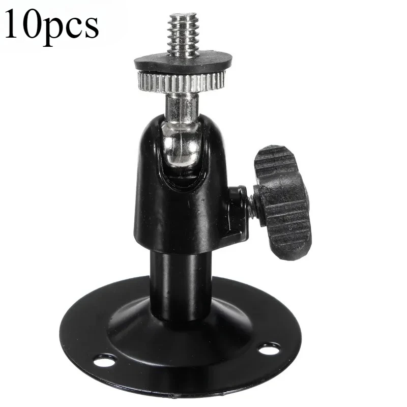 

10pcs New Wall Mount Bracket Installation Metal Holder Secure Rotary CCTV Camera Stand For Security Surveillance Camera
