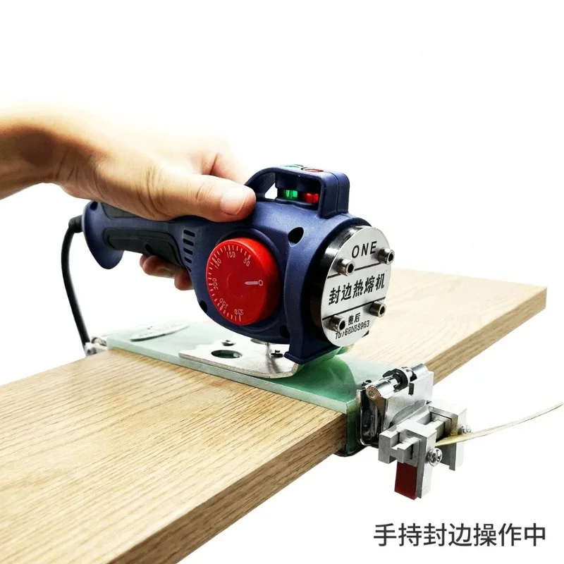 

220V Portable Manual Edge Bander for Wood PVC Self-adhesive Edge Banding