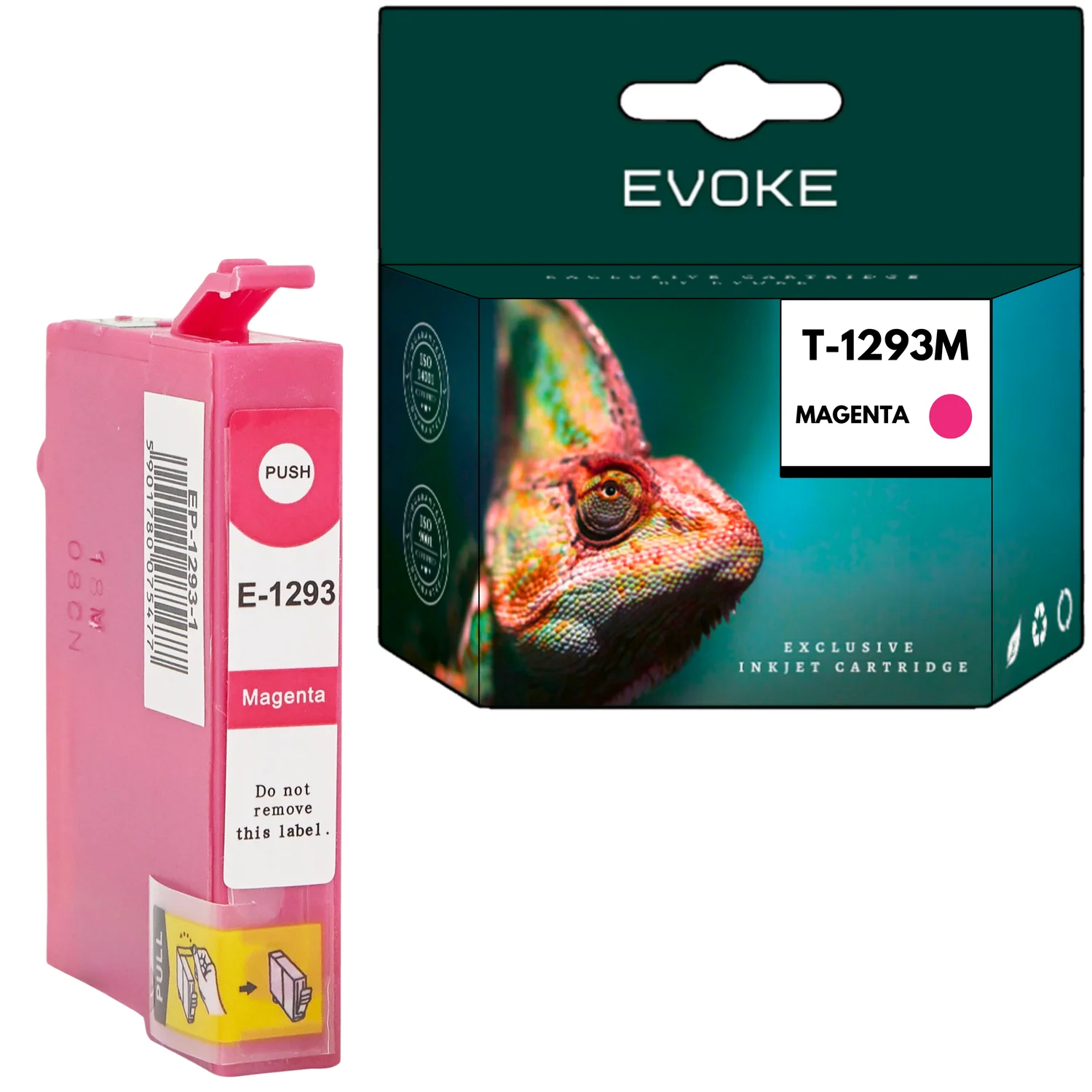 Evoke compatibele inkt voor Epson T1293 1293 C13T12934011 Magenta 15 ml 950 pagina's Stylus Office B42Wd Bx305F Bx305Fw Bx320Fw Bx525Wd Bx535Wd Bx625Fwd Bx630Fw Bx635Fwd Bx925Fwd Bx935Fwd; Stylus
