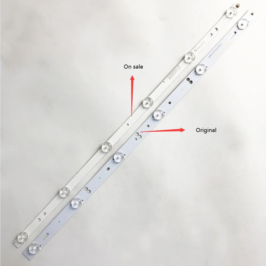 Imagem -02 - Led Backlight Strip Lâmpada para tv Lcd de 28 Polegadas Vledtv2814 Dled28sj3x6 Crh-k283535t030643l-rev1.1 w 3v Led 514 mm