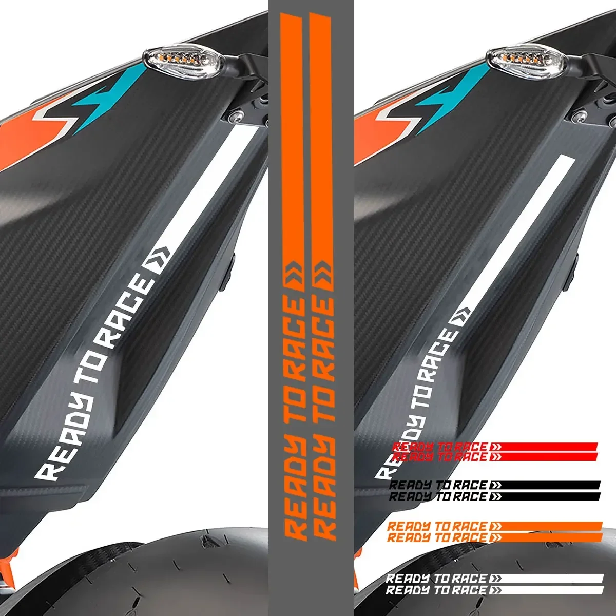 READY TO RACE for KTM Duke 125 390 Exc Accessories 1290 Super Adventure 790 890 S R 990 250 1190 Rc 200 300 Pegatinas Stickers view 2