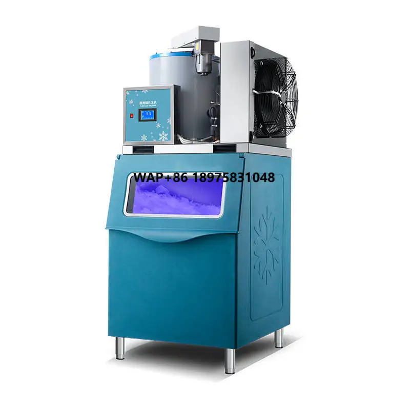 High productivity brine flake ice machine Commercial flake ice machine for fish processing