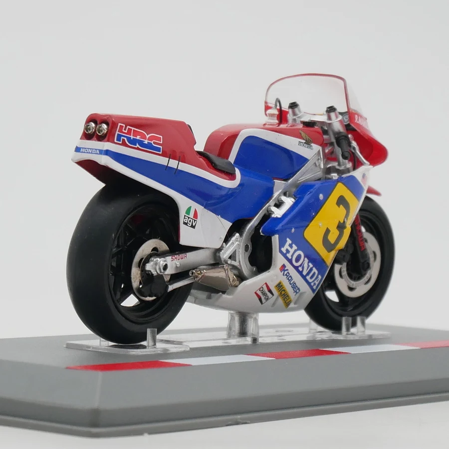 IXO 1:18 Scale Diecast Alloy Moto GP 1984 Honda NS500 Randy Mamola Motorcycle Toys Cars Model Classic Adult Gift Static Display