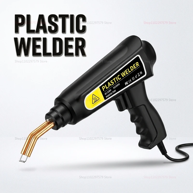 Plastic Welding Gun Car Bumper Repair Welder Kit Heat Laminator Multi-Function Welder for Automotive Bodywork Fix and Maintenanc