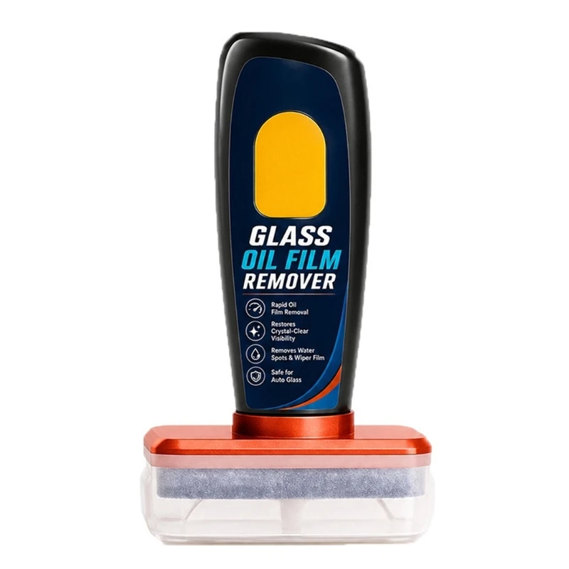 U13C Car Window Glass Cleaner with Integrated Applicator Brush Cleaning Tool