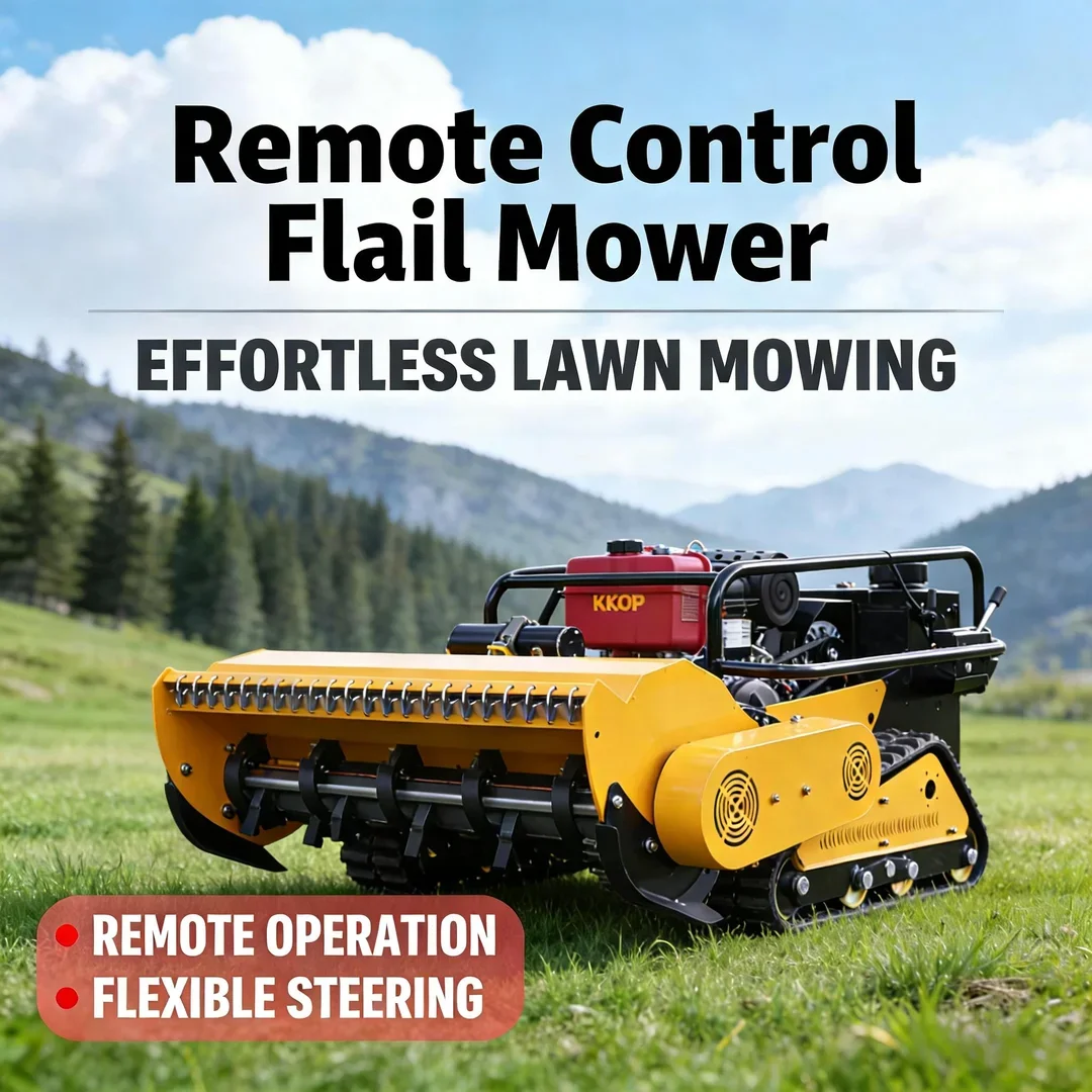 

Customized EPA Euro V Certified Flail Lawn Mower 459CC Engine E-Start Heavy Duty Agriculture Forestry Weeding