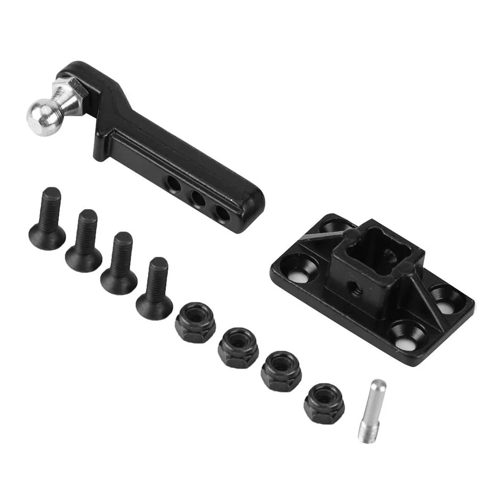 RC Car Tow Hook, Metal Tow Shackle Hook for Remote Control TRX-4 Axial Scx10 D90 Crawler Cars Hitch Trailer Model Parts