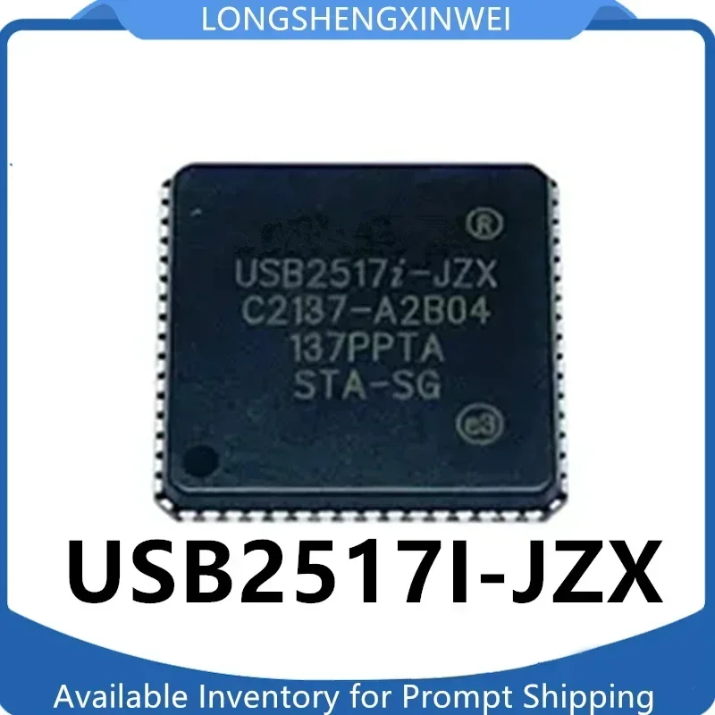 1PCS New USB2517I USB2517I-JZX QFN64 USB Hub Controller Chip Interface IC Original
