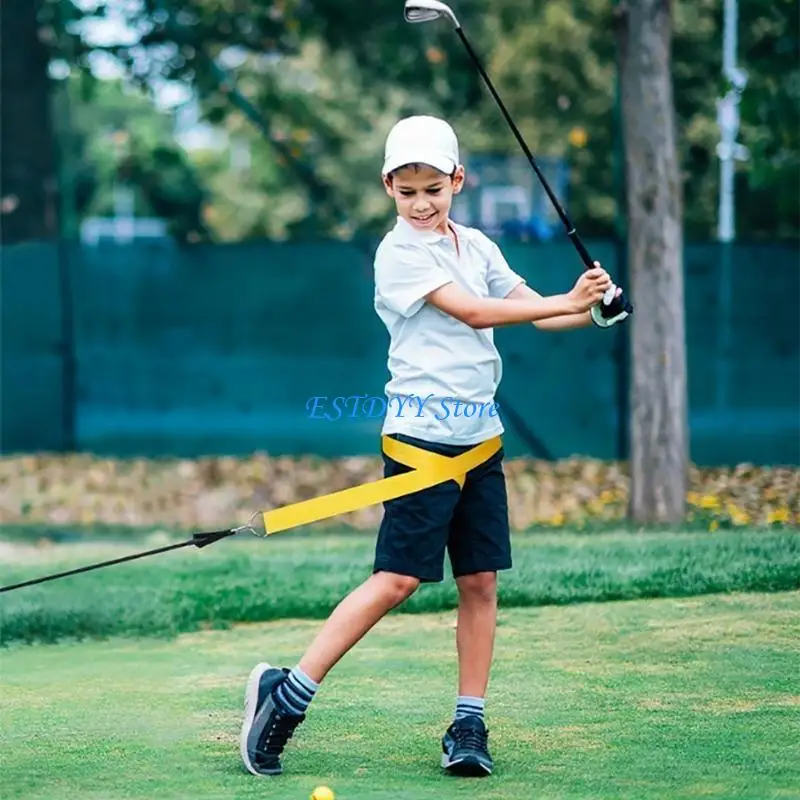 G6DE جولف سوينغ بدوره تدريب حزام مساعد جولف إكسسوارات رياضية متينة #4