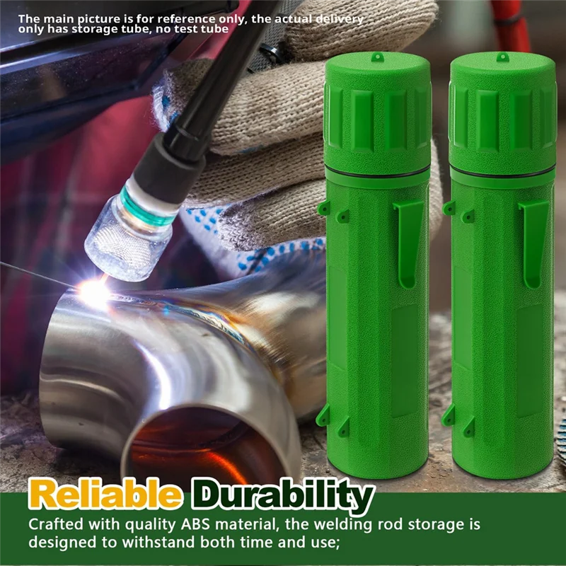 

A19F-4 Pcs Electrode Rod Storage Tube 14 Inch Welding Rod Storage Airproof Welding Rod Container Waterproof