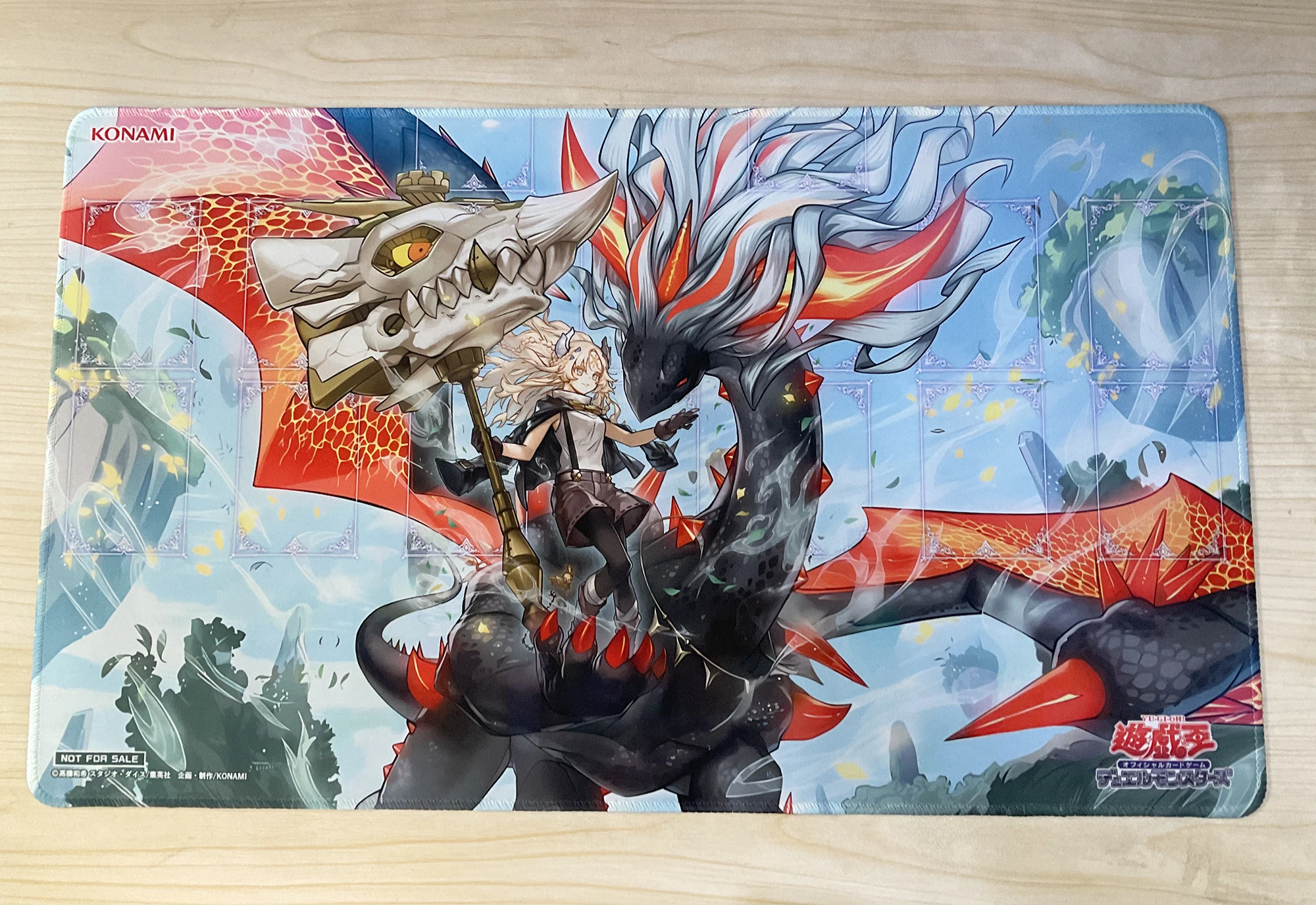 YuGiOh The Fallen The Virtuous Play Mat DIY Fusion Dispatch TCG