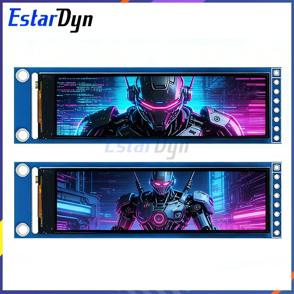 Estardyn 2.25-inch TFT LCD ST7789 small screen 76*284 module LCD full view SPI color screen