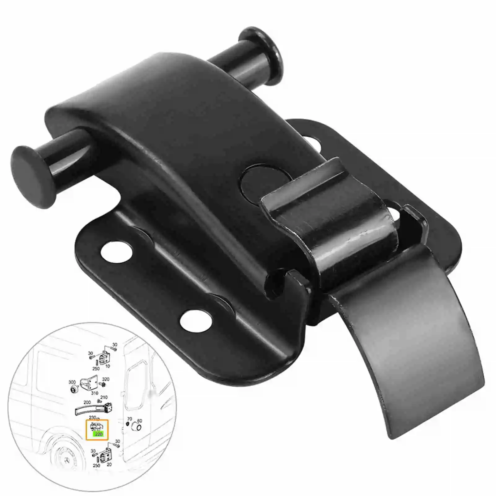 

Rear Door Bracket Locator for Sprinter 06‑19 Crafter 30‑35 06‑14 9067600428