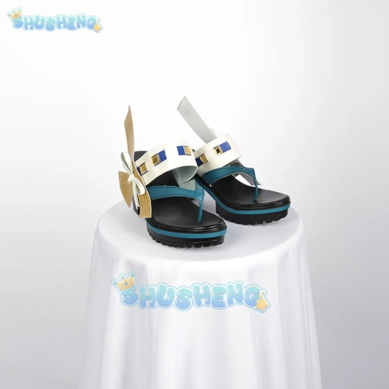 원신 임팩트 코스프레 애니메이션 캐릭터 소품 신발, 야에 미코 동료