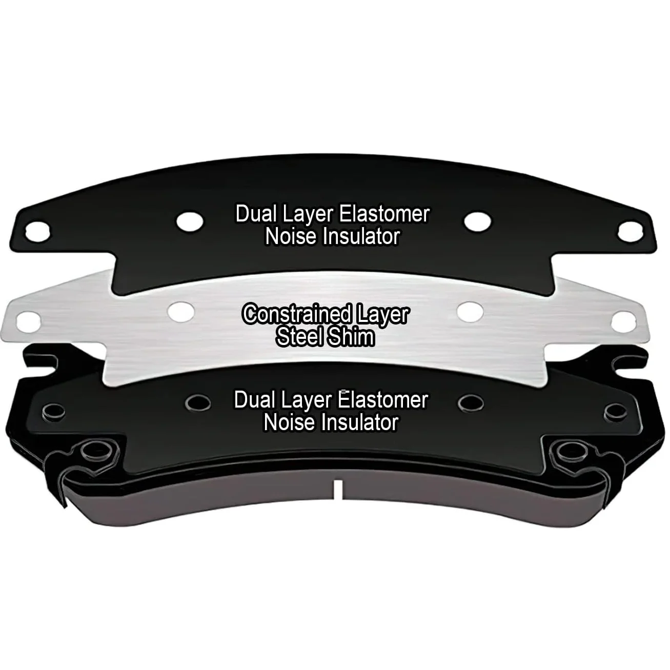 مكابح أمامية قرصية سيراميك ممتازة لسيارة 2007-2018 أفالون، 2007-2018 ES350، 2007-2017 كامري، 2013-2018 ES300h، مجموعة وسادات الفرامل