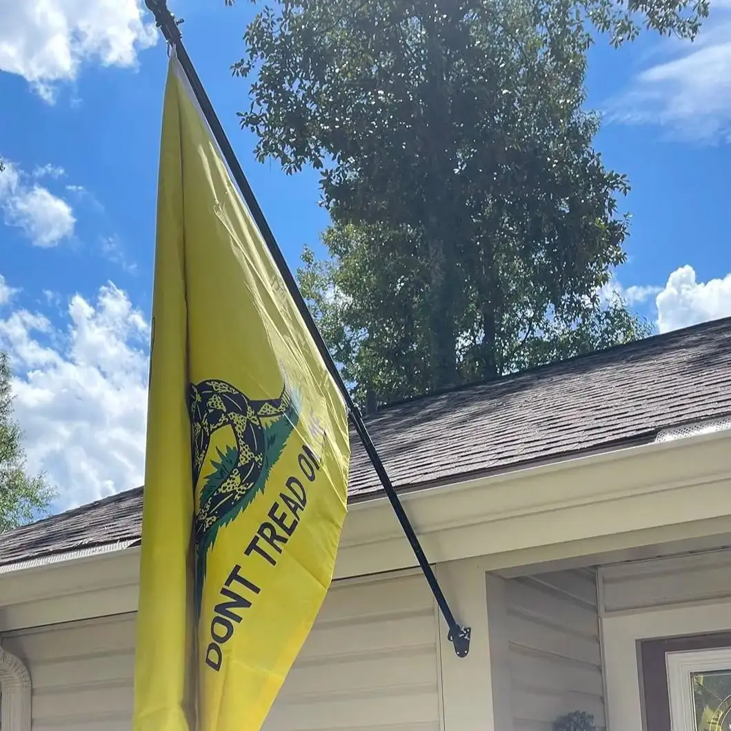90X150cm Dont Tread on Me Tea Party Rattle Snake Gadsden Flag