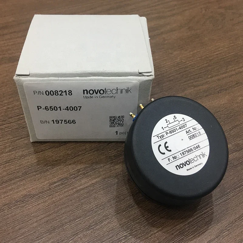 

Novotechnik P-6501-4007 Rotary Sensor Angle Sensor Potentiometer P6501-4007