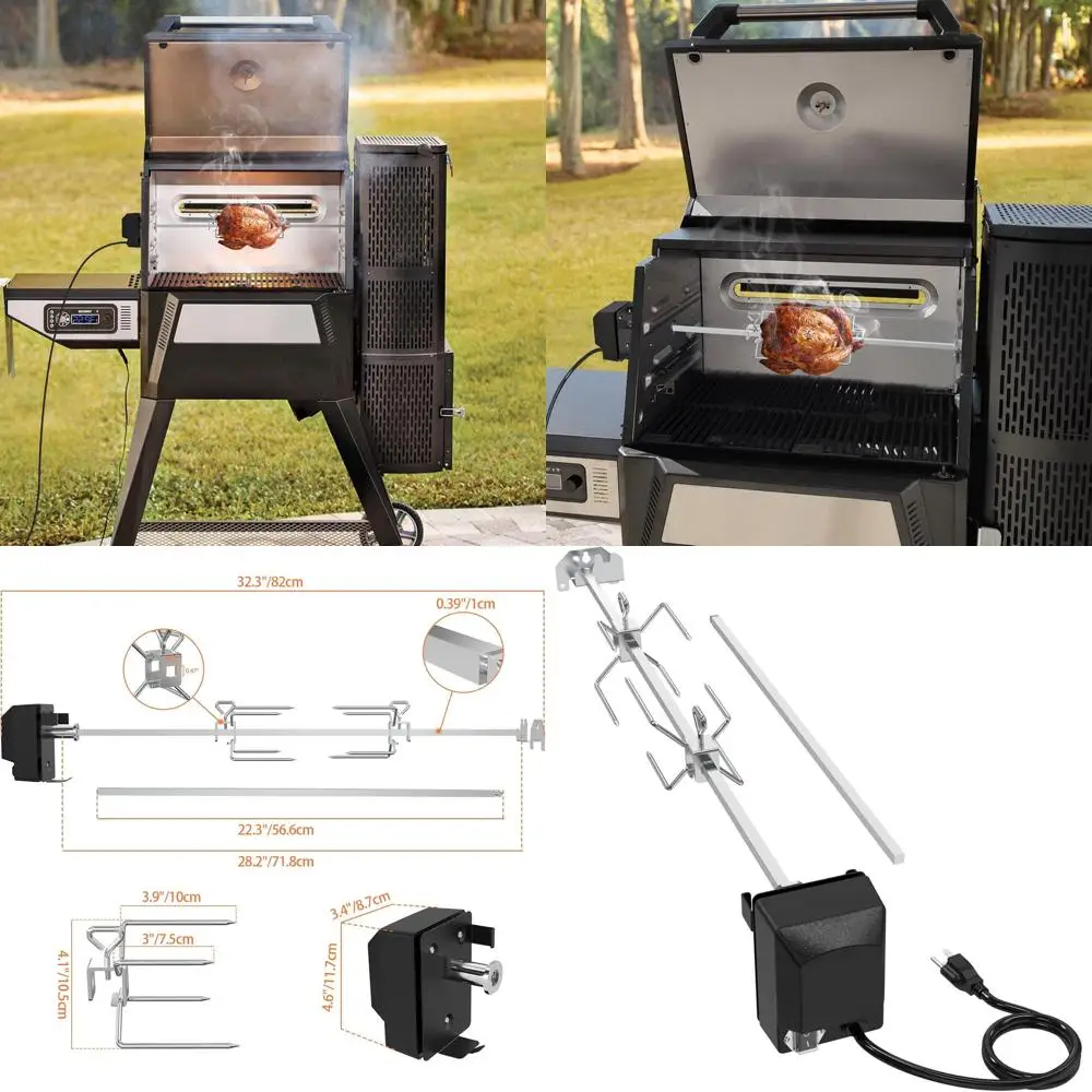 

Комплект гриля из нержавеющей стали, аксессуары для гриля для барбекю, замена для грилей серии Gravity