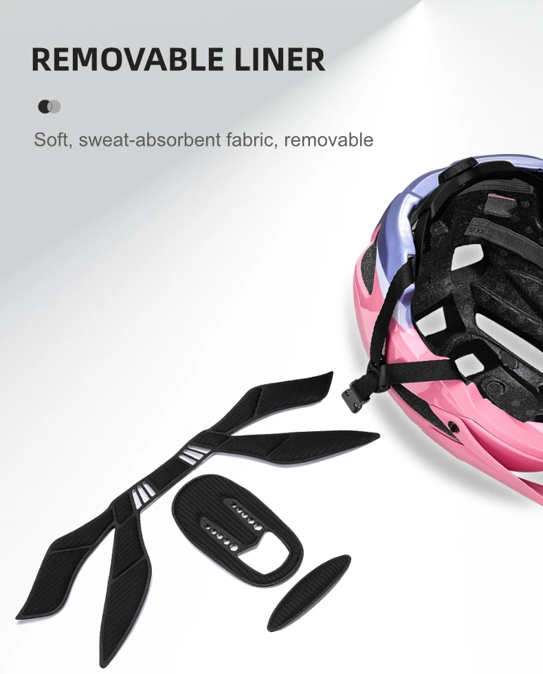 BATFOX Fahrradhelme für Herren und Damen, leichter Rennrad- und Mountainbike-Helm, MTB-Fahrsicherheitshelm, Elektroroller-Fahrradausrüstung – Detail 7