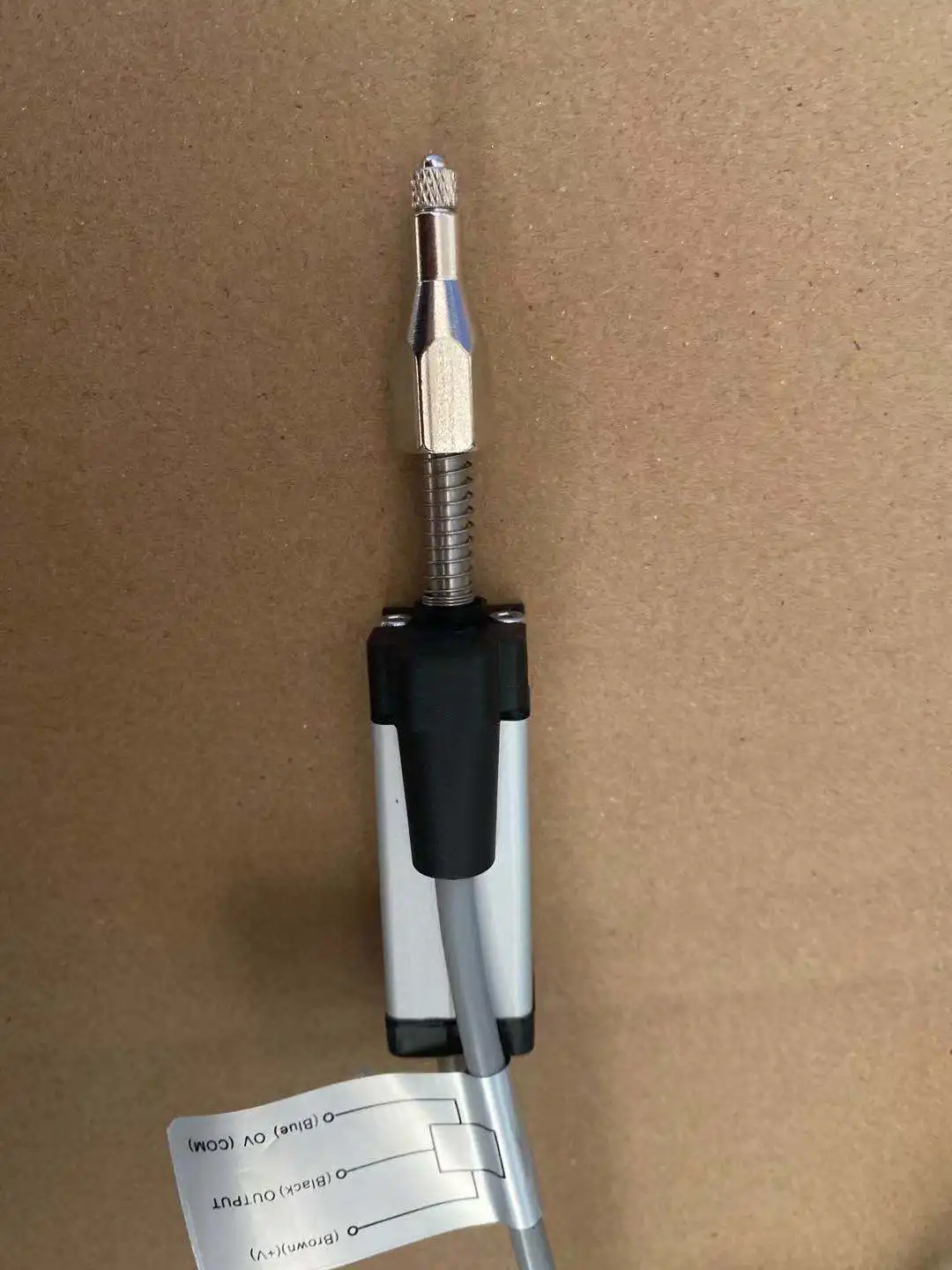 Sensor Posisi Linier Tipe Pengembalian Mandiri Pegas Batang Tarik KTR-10mm