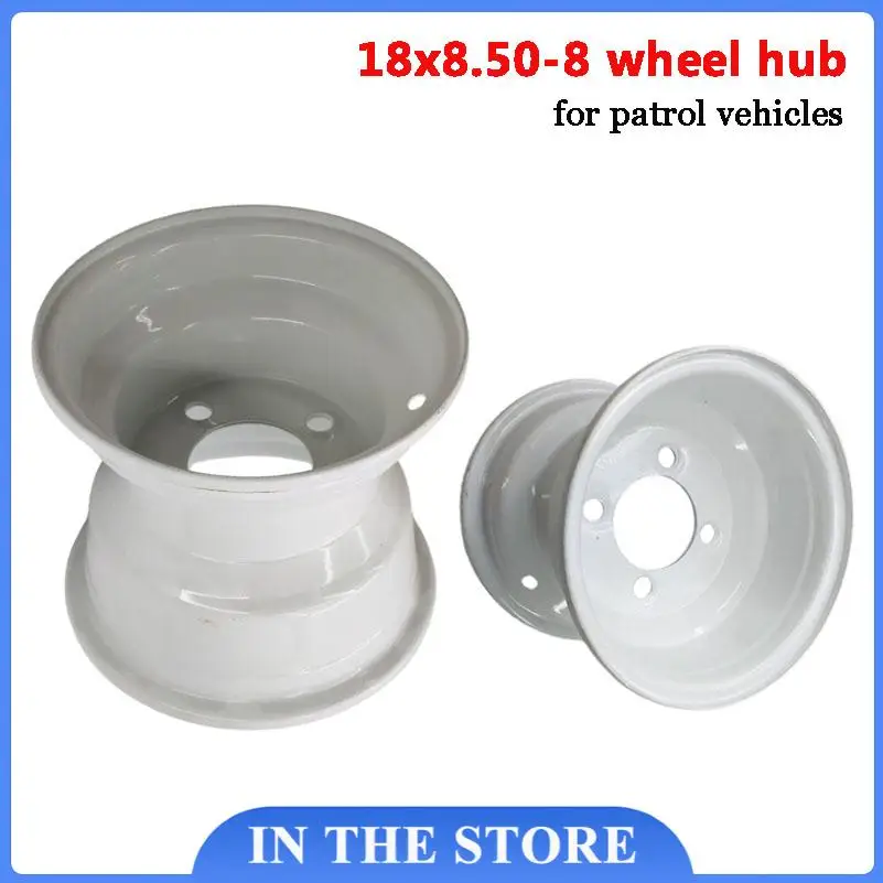 Golf Car Patrol Wheel Hub Iron Steel Rim 8-inch 18x8.50-8 Wheel for Clubcar EZGO Sightseeing Car Wheel