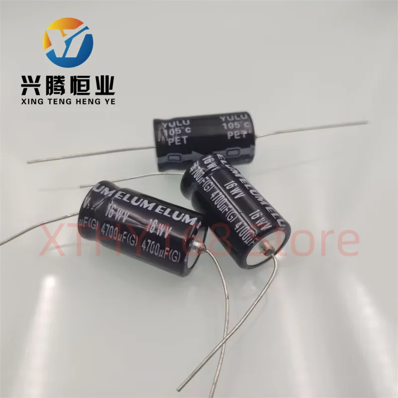 

5PCS 16v 3300uf horizontal axial polarized aluminum electrolytic capacitor 16v 4700uf 25v 2200uf 35v 2200uf 16X25mm