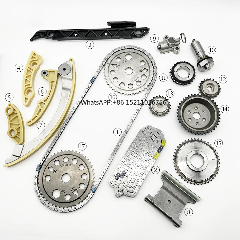 024461834 Other Auto Engine Parts Car Accessories Timing Chain KIt for General Motor Opel Vauxhall Vectra 2.2