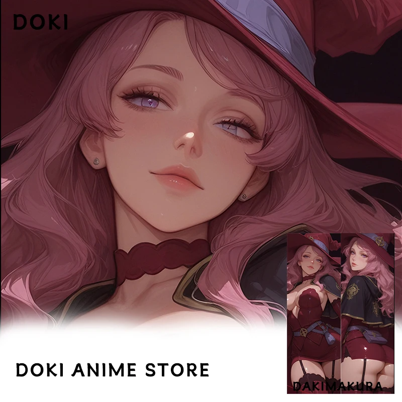 Dakimakura فانيسا Enoteca الأسود البرسيم 2WAY وسادة حالة العناق.. أنيمي وسادة غطاء الوسادة هدية #1