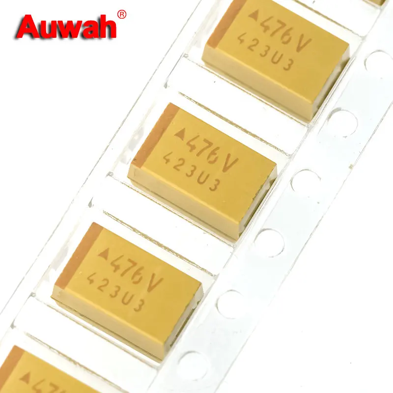 5pcs 47uF 20V 25V 35V 7343 Type E SMD Tantalum capacitor