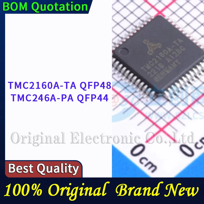 10pcs/lot TMC2160A-TA QFP48 TMC246A-PA QFP44  plastic casing Original  In stock High quality