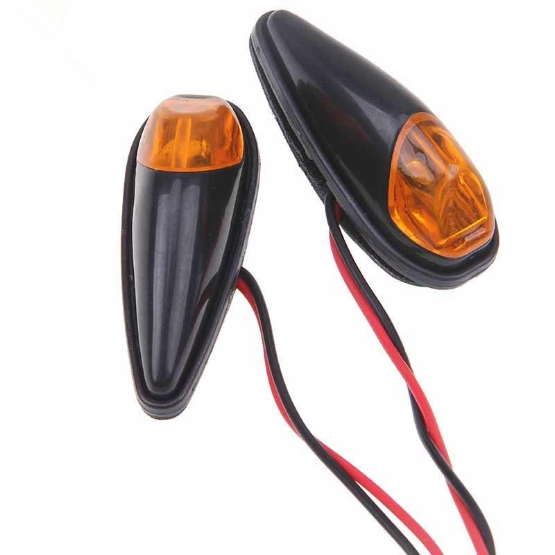 Motorcycle LED Bulb Turn Signals Indicator Flashing Photoflash Lights Turn Indicators