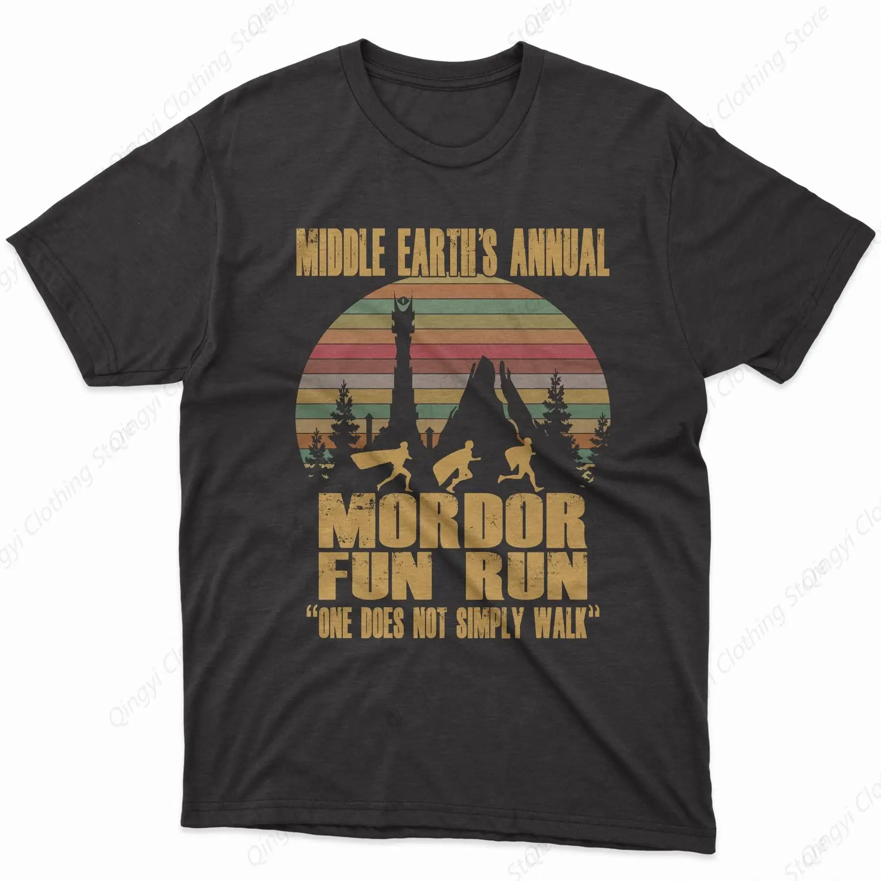 Mordor Fun Run shirt, Tolkien Shirt, Movie shirt, Hobbit Shirt, Lord Of the Rings Tshirt