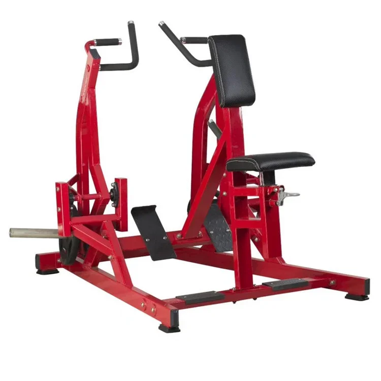 Prensa de hombros múltiple cargada con placa, equipo de Fitness comercial, máquina de gimnasio, remo Iso-Lateral RHS11