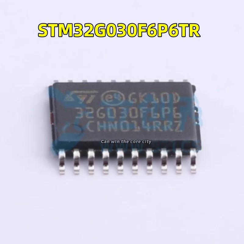 

1-100 PCS/LOT STM32G030F6P6TR Screen printing 32G030F6P6 chip TSSOP20 32 bit MCU microcontroller core is brand-new