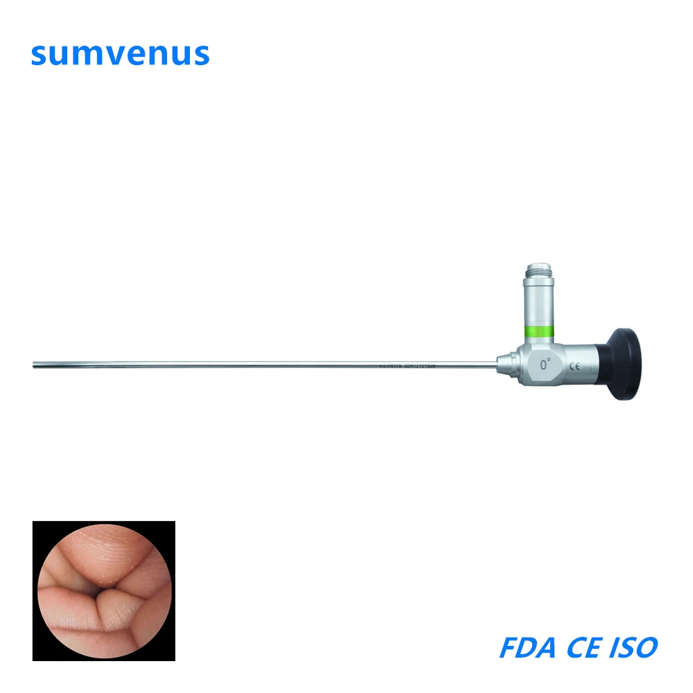 HD 2.7mm 4mm 0 30 45 70 90 gradi medico chirurgico rigido endoscopio sinusoscopio telecamera per endoscopia orl