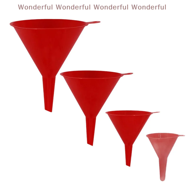 

5 шт., набор автомобильных ворон с широким горлышком, пластиковая многофункциональная гибкая прямоугольная воронка для топлива, масла, воды, охлаждающей жидкости и двигателя