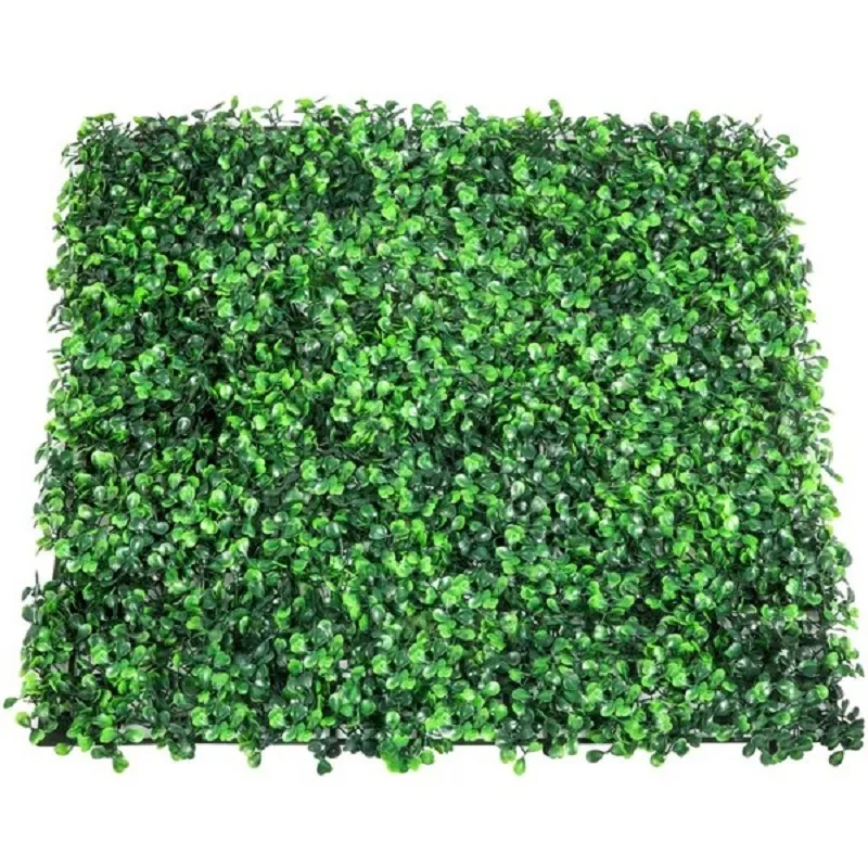 VEVOR Artificial Boxwood Panel UV 24pcs Boxwood Hedge Wall Panels Artificial Grass Backdrop Wall 20