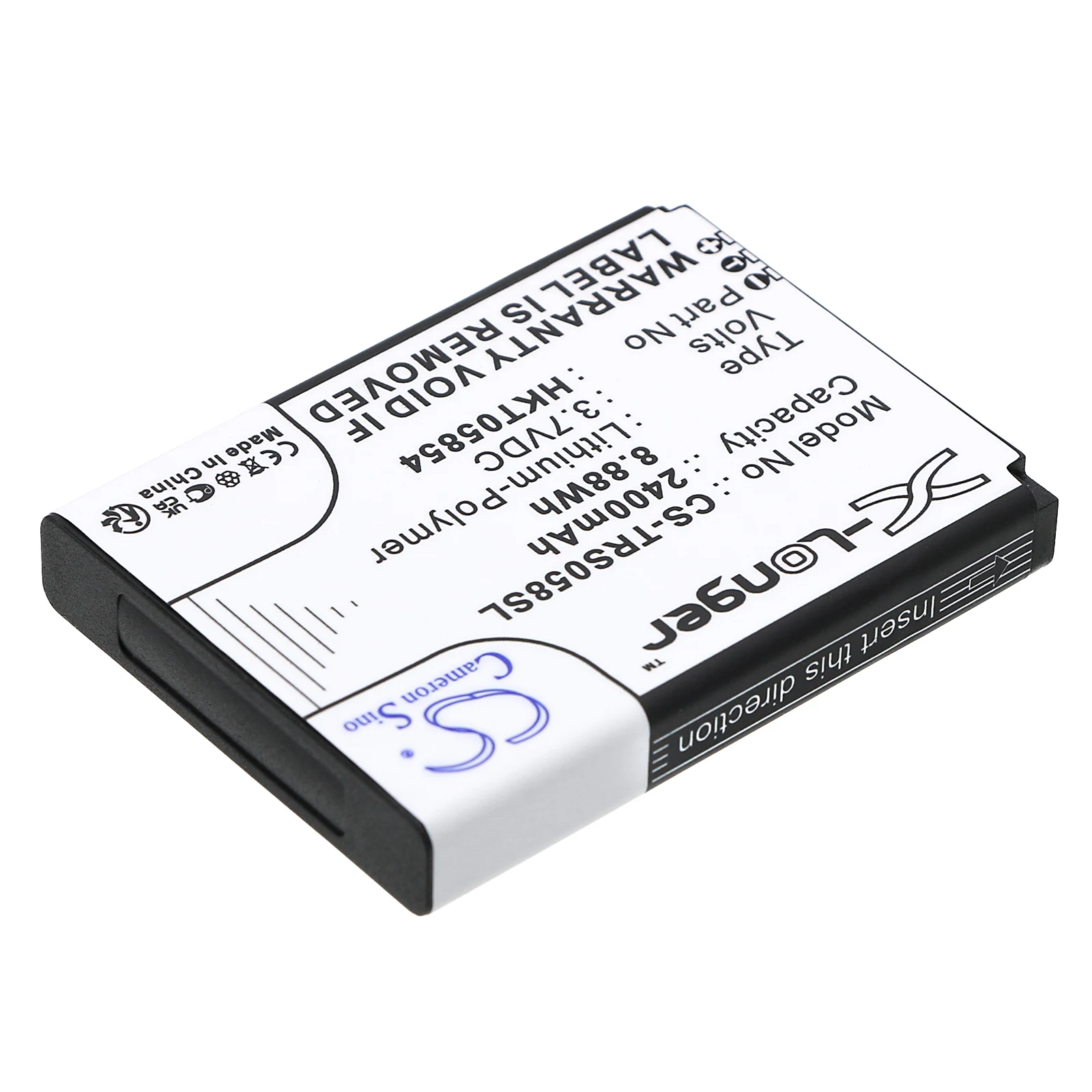 CS Replacement Battery For Thuraya SatSleeve, Satsleeve Hotspot, SatSleeve+ HKT05854 2400mAh / 8.88Wh Two-Way Radio