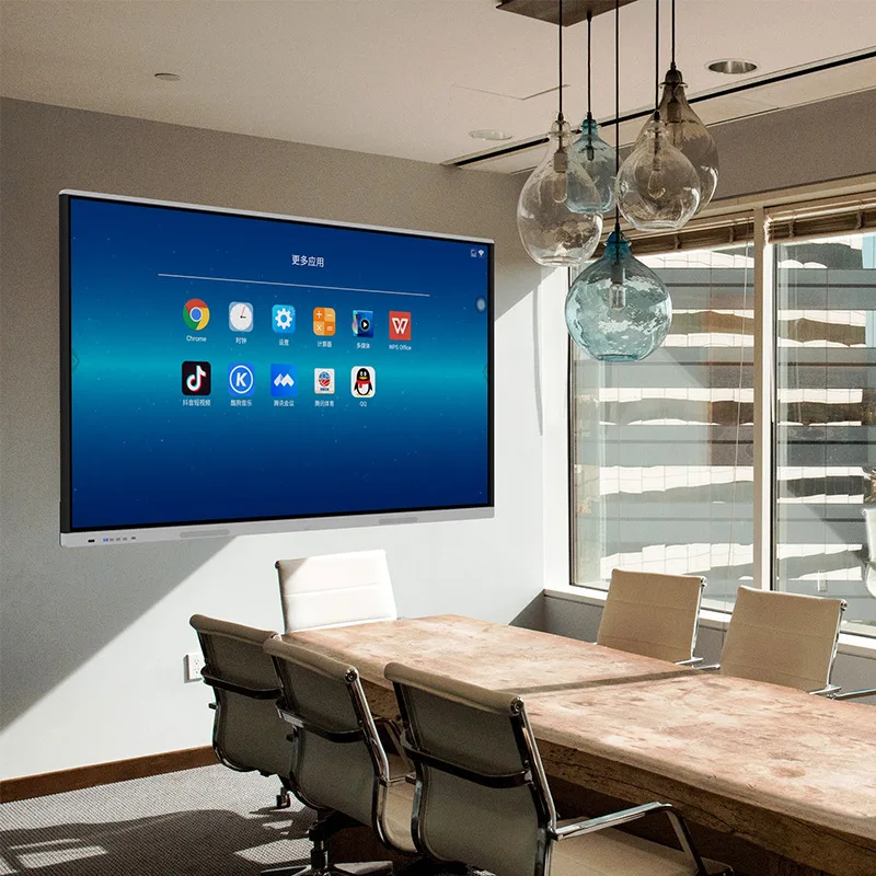 

55 inch large screen office conference all-in-one machine, kindergarten multimedia touch screen teaching all-in-one machine