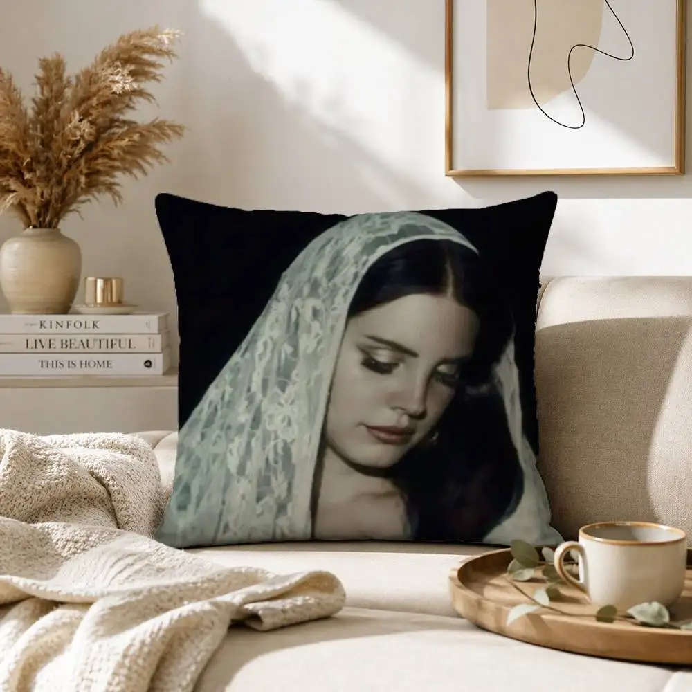 L-Lana D-Del R-Rey Pillow Case for Sofa Living Room Home office Decor Protective Cover
