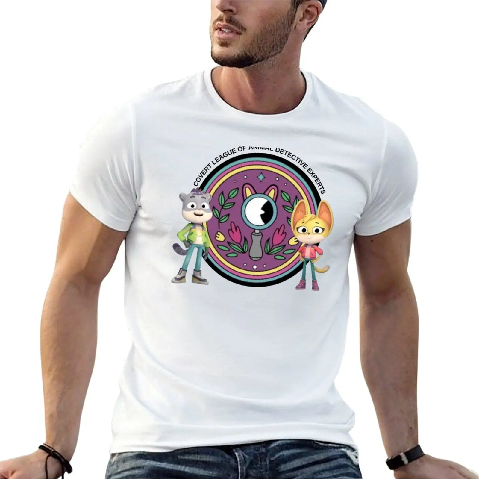 

League The Covert for shirts CLADE: of Experts Detective man T-Shirt Animal t slim graphic t man shirts fit