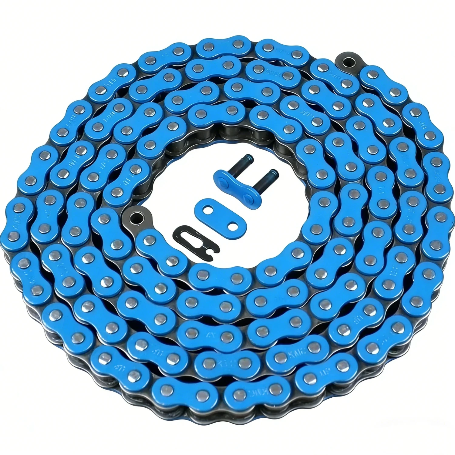 

Синяя цепь привода для мотоциклов 428, 108 звеньев, детали трансмиссии для Honda, Kawasaki, Yamaha 125-250 куб. см, SSR, YCF, стритбайков, квадроциклов, скутеров, питбайков, аксессуары