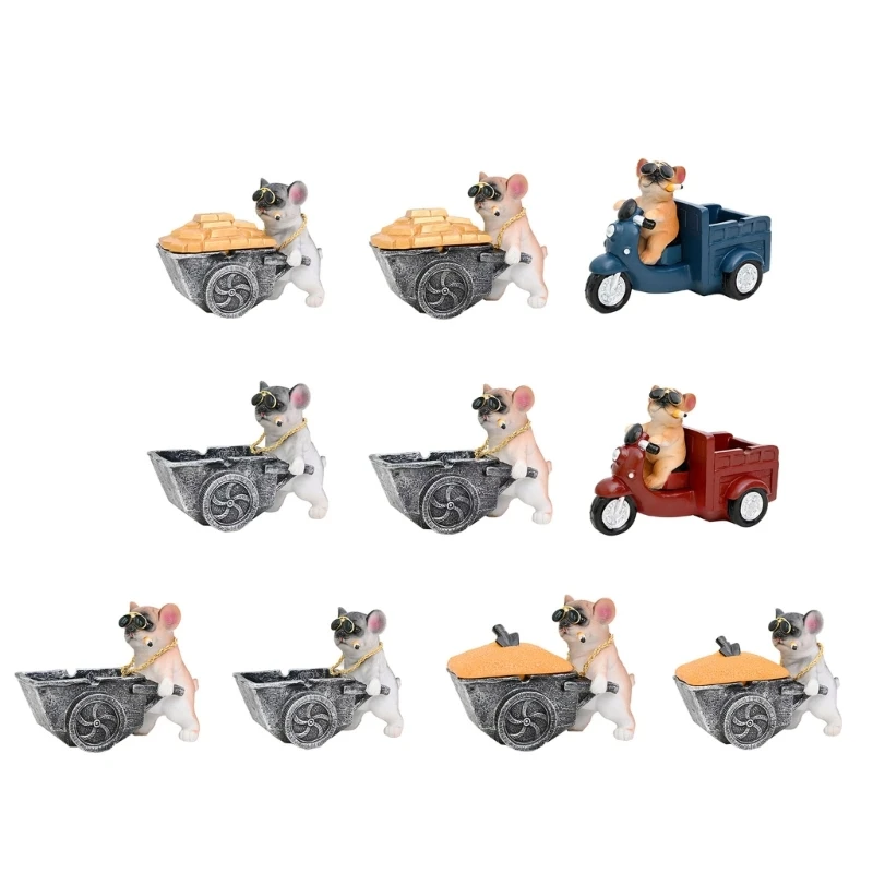 Household Cartoon Ashtray Anti-Ashtray with Lid Trolley PuppysAshtray Desktop Smoke Ashtray Coffee Table Decoration